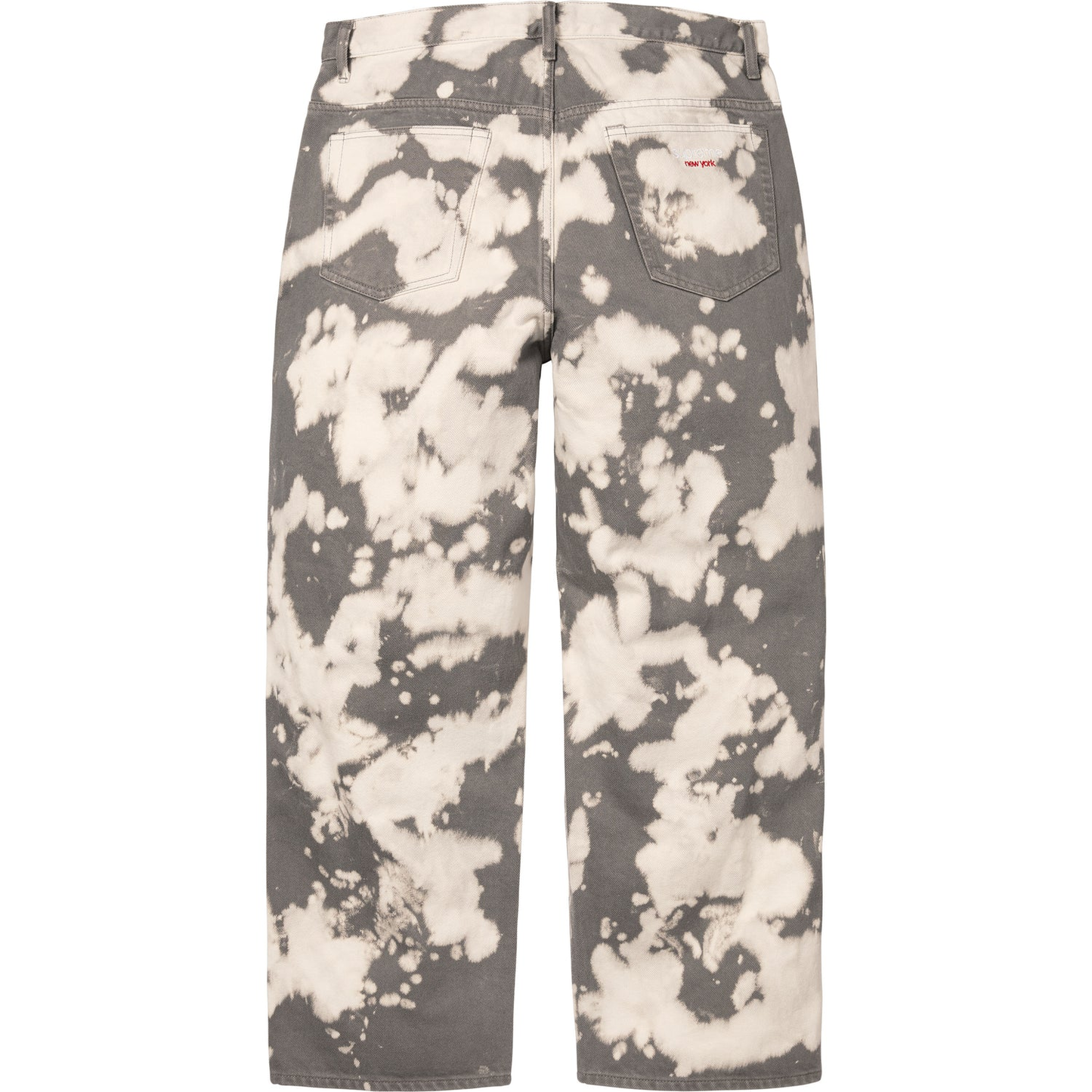Supreme Bleached Baggy Jeans