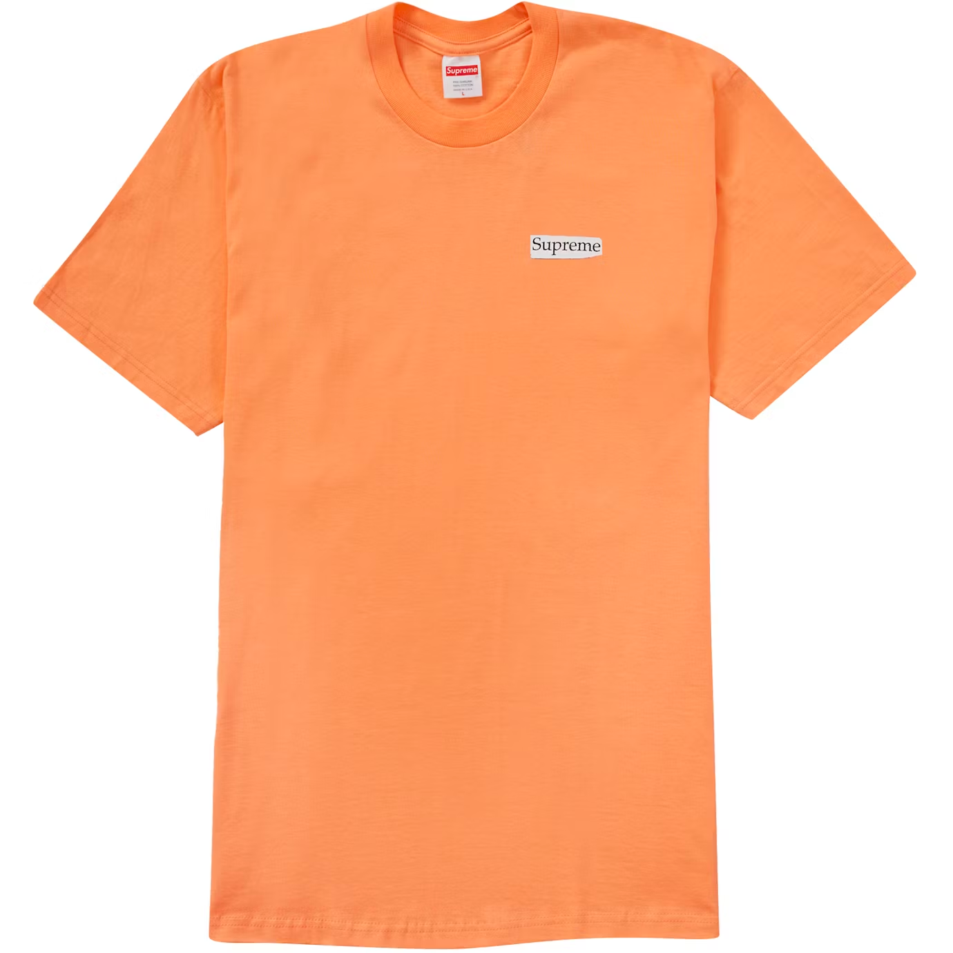 Supreme Blowfish Peach Tee – WyCo Vintage Broadway