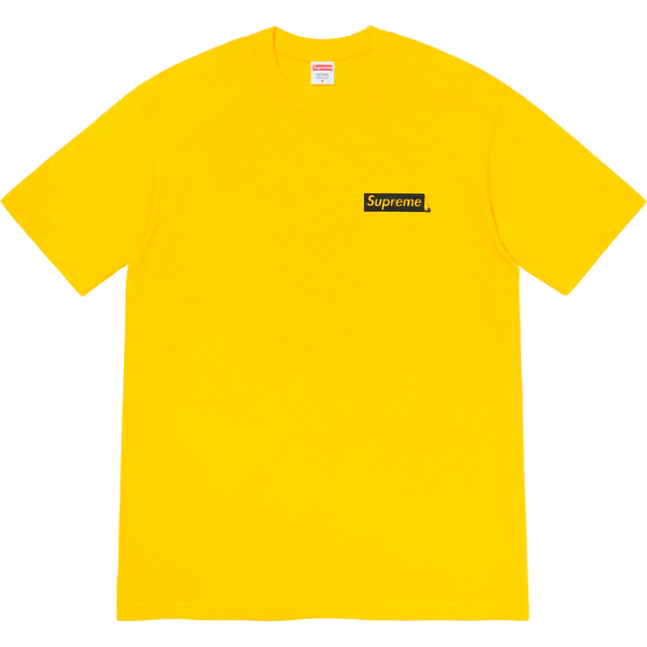 Supreme Body Snatchers Yellow Tee
