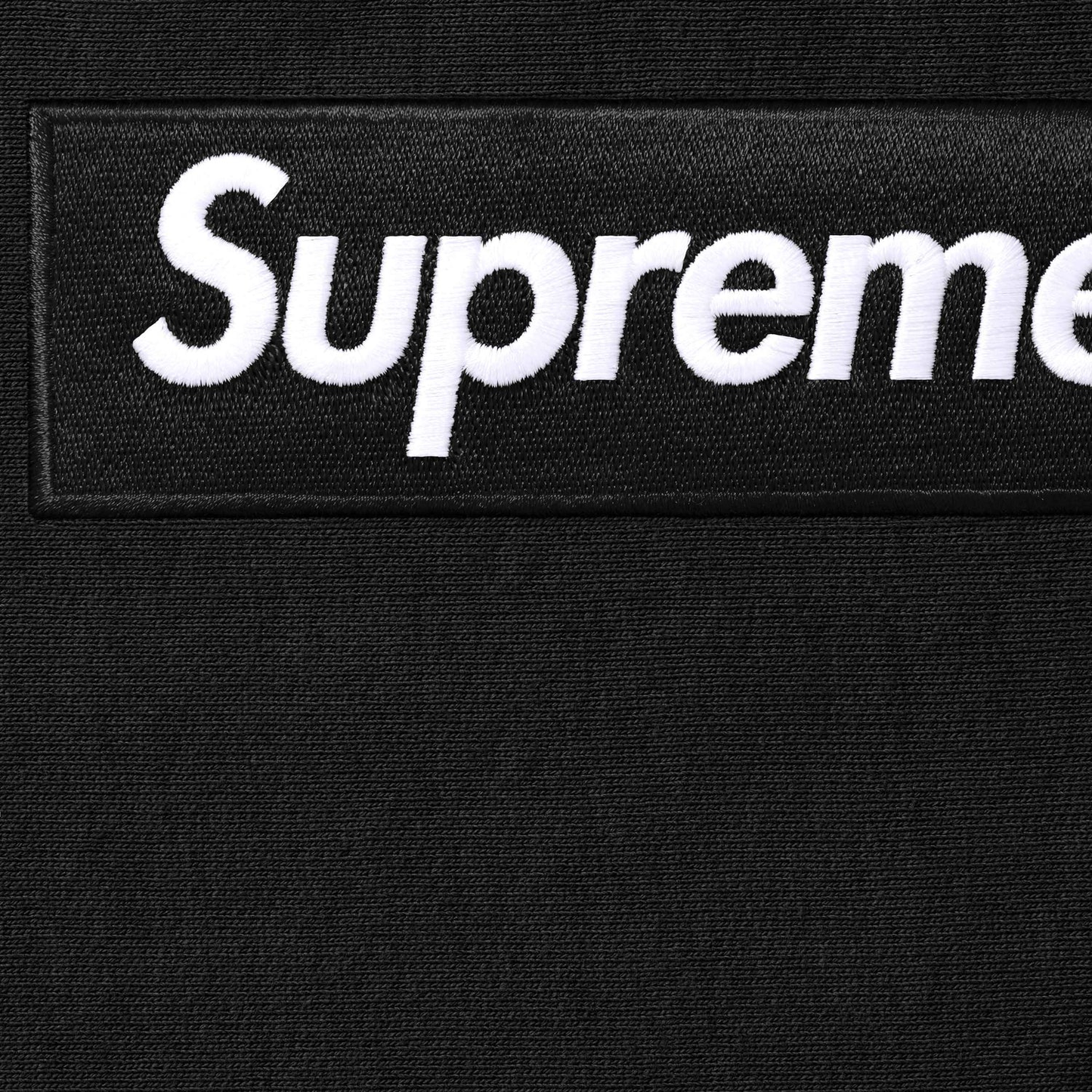 Supreme Box Logo Black Hoodie