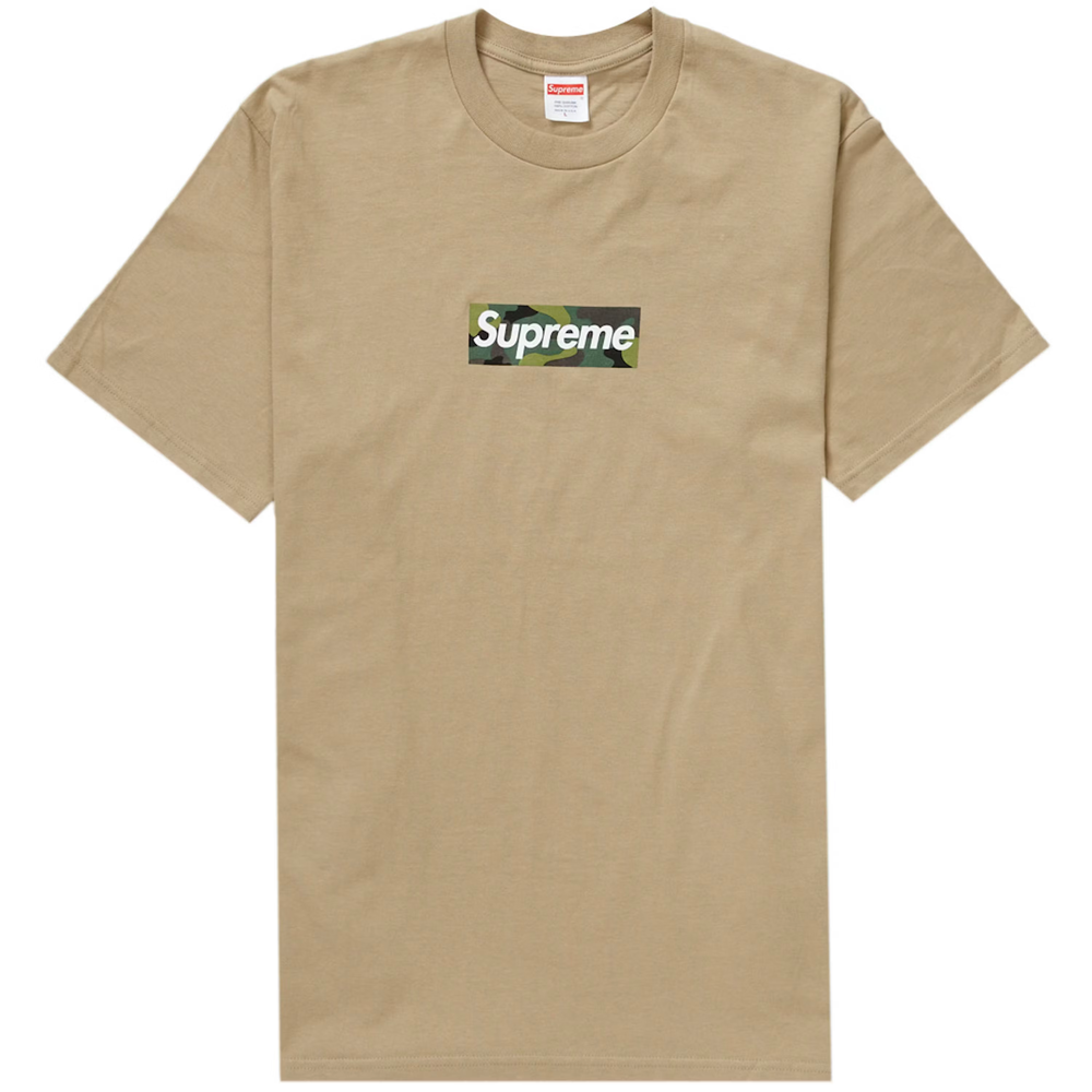 Supreme Box Logo Khaki Tee