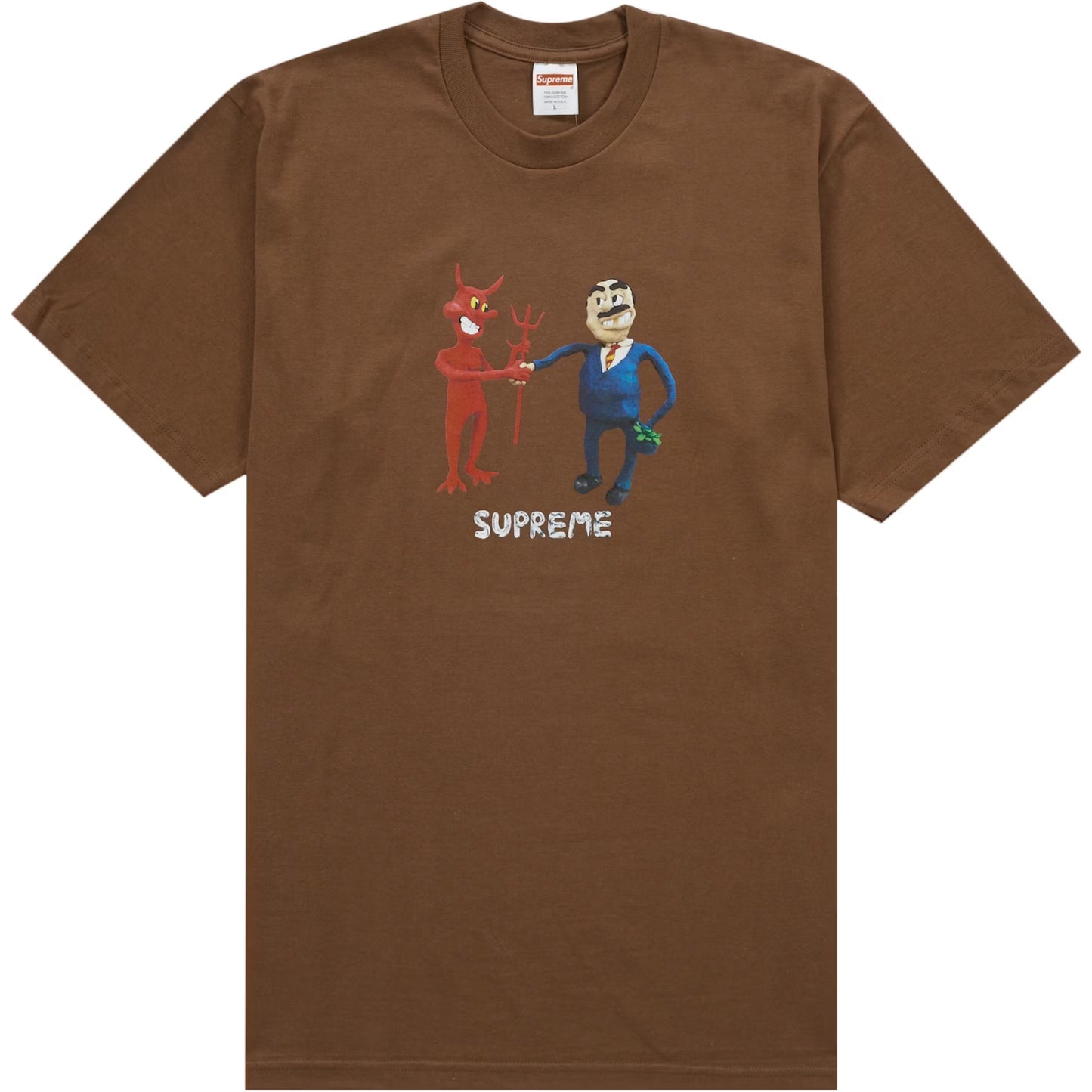 Supreme Business Brown Tee