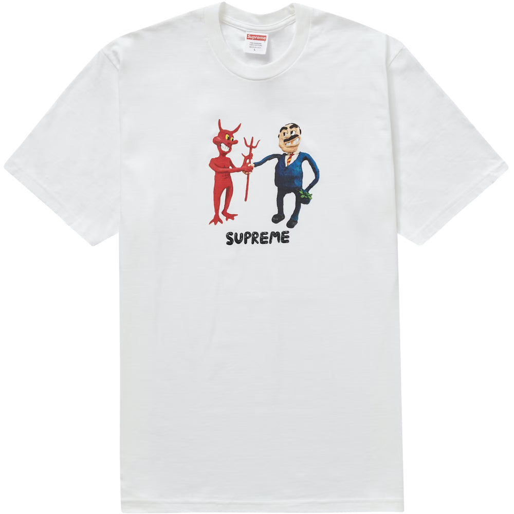 Supreme Business White Tee