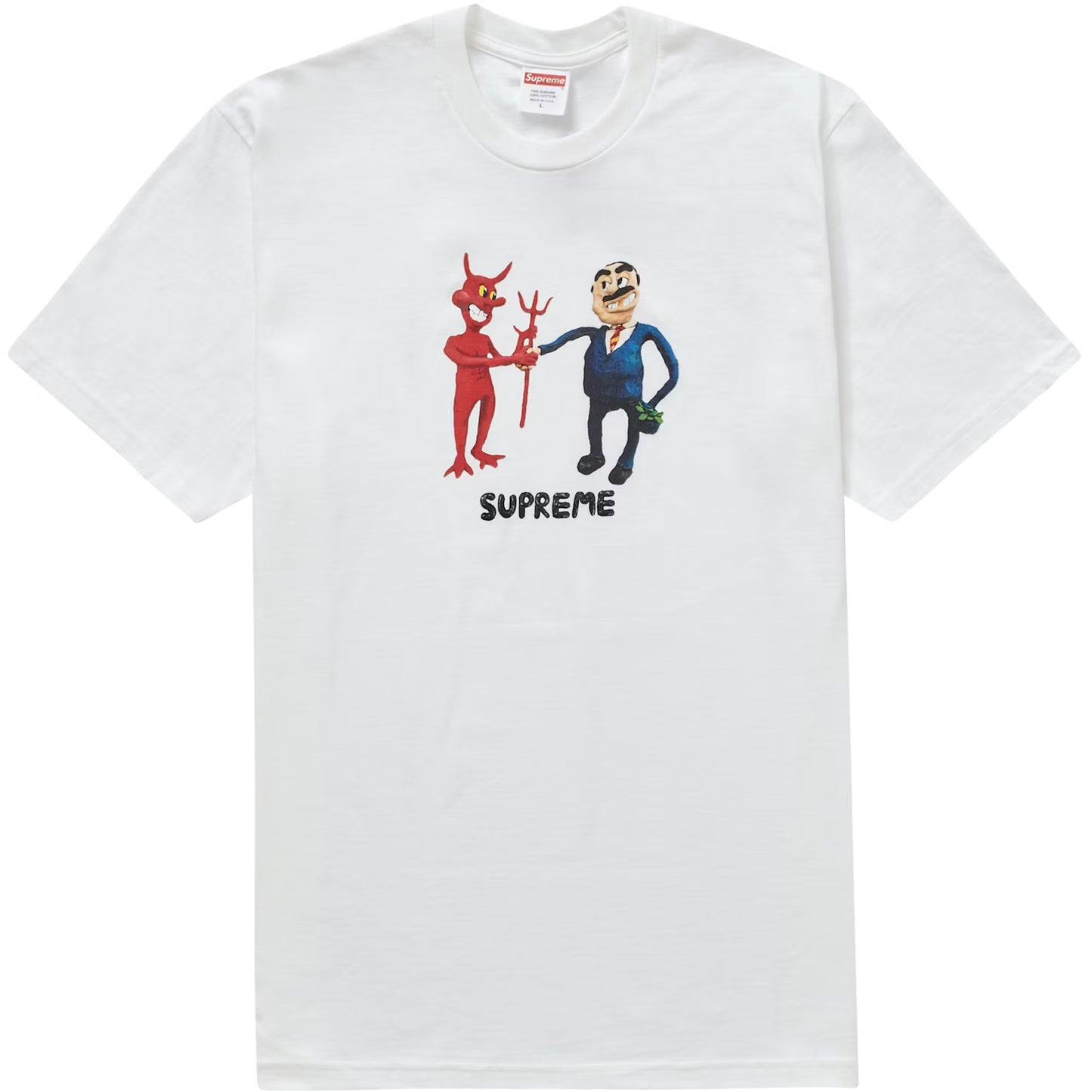 Supreme Business White Tee