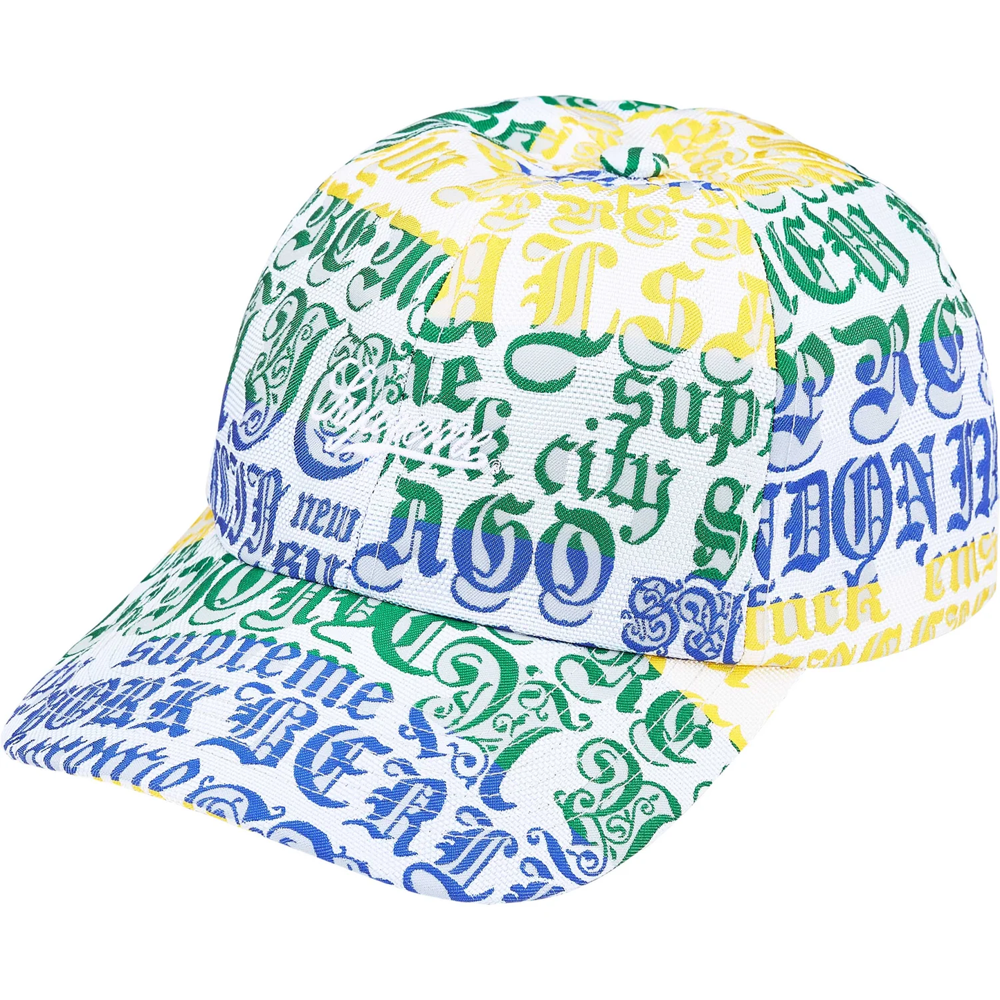 Supreme Cities Jacquard Multicolor 6-Panel Hat