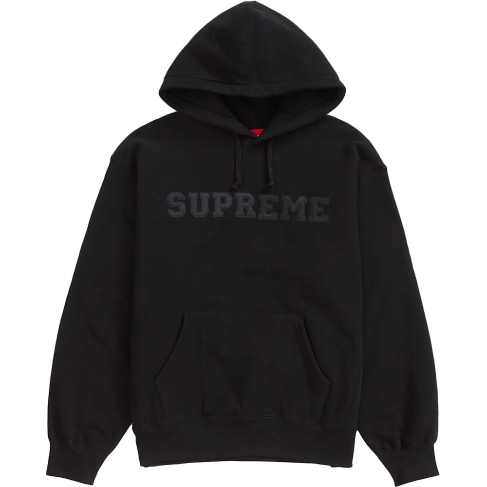 Supreme Collegiate Black Hoodie