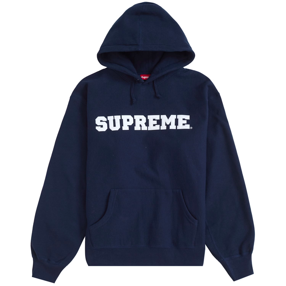 Supreme Collegiate Navy Hoodie