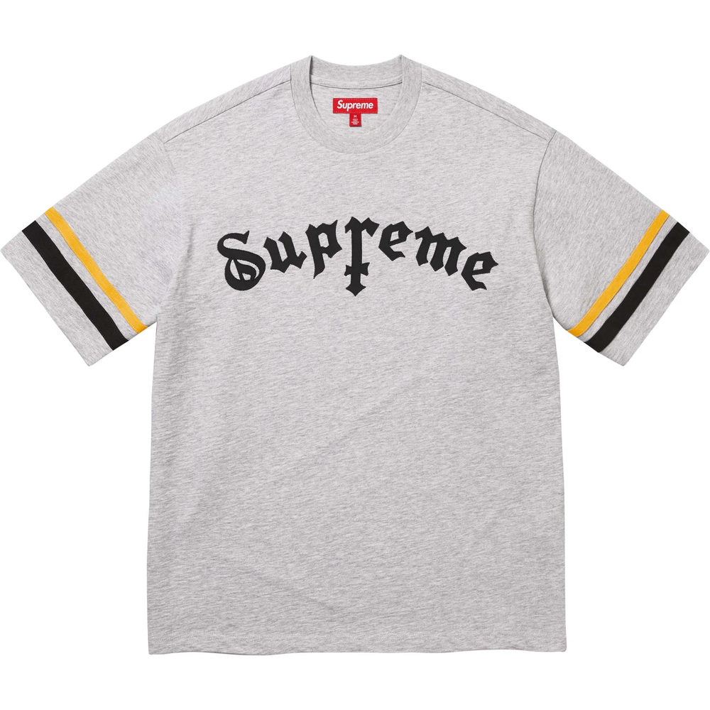 Supreme Cross Heather Grey S/S Top