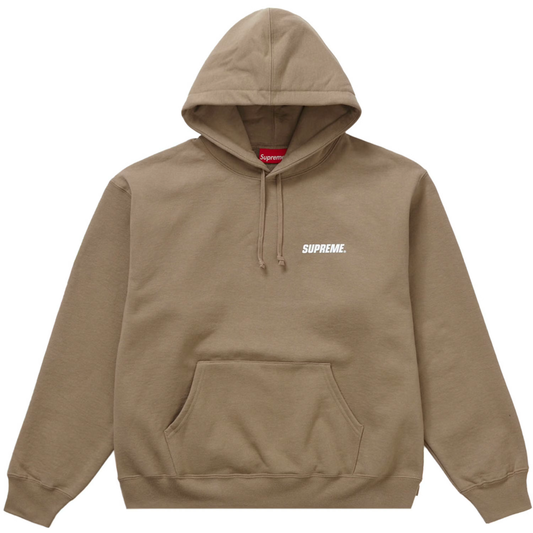 Supreme Crown Dark Sand Hoodie