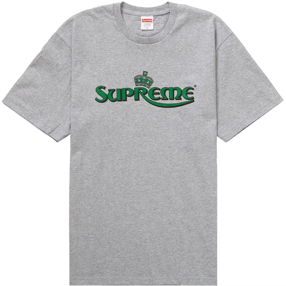 Supreme Crown Heather Grey Tee