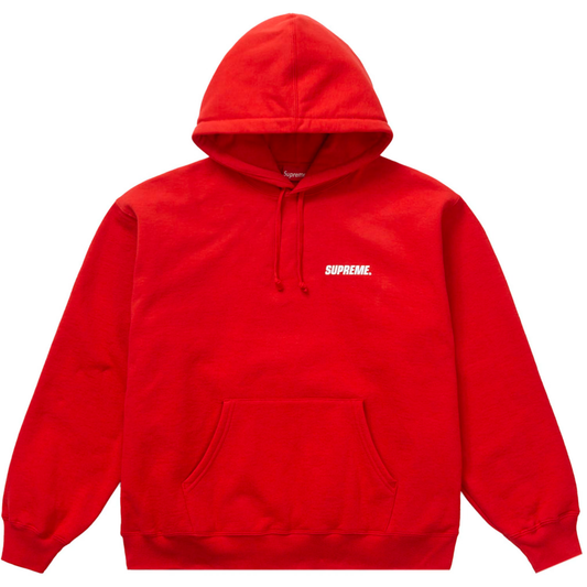 Supreme Crown Red Hoodie