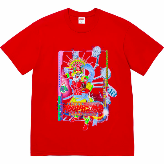 Supreme Electromagnetic Red Tee