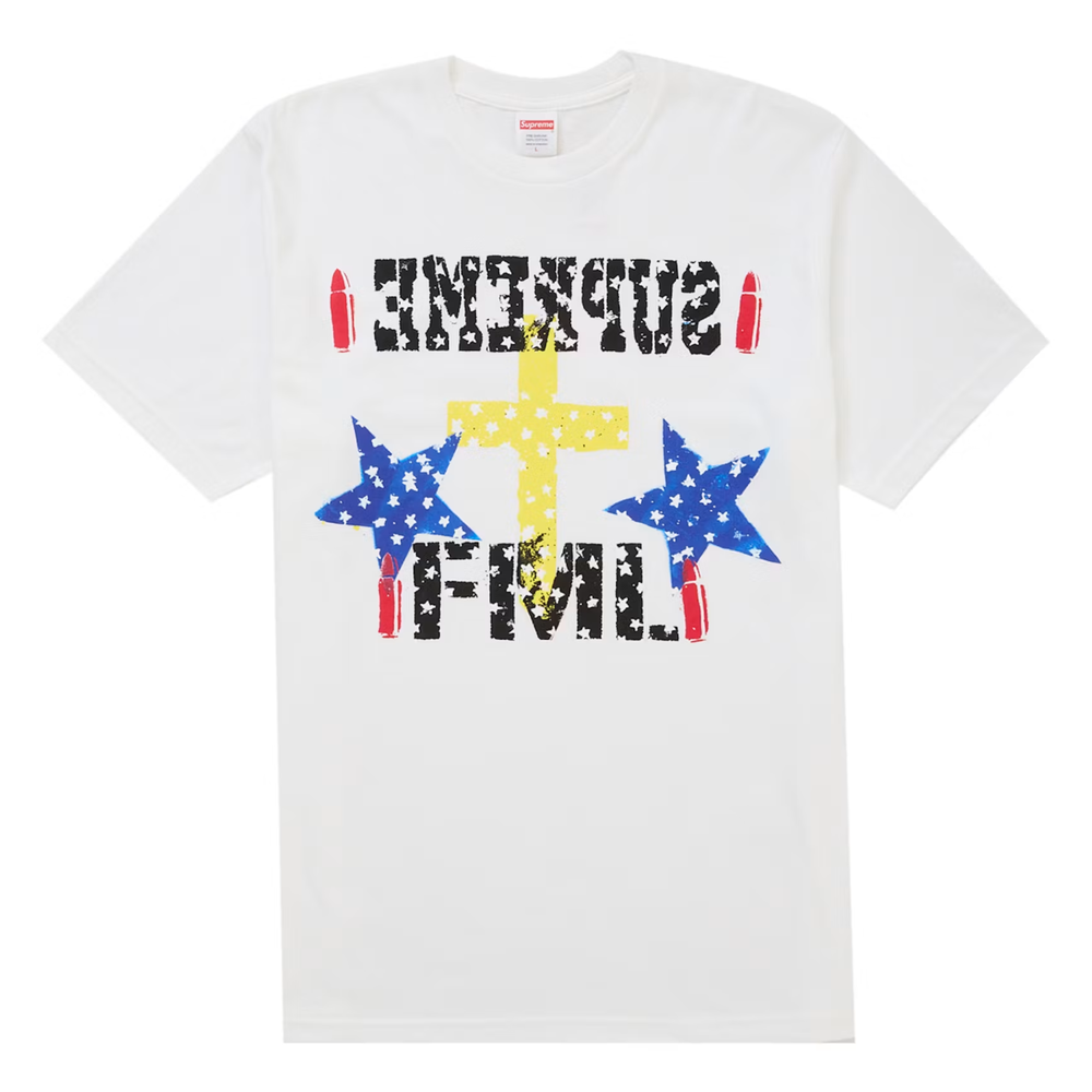 Supreme Fml White Tee