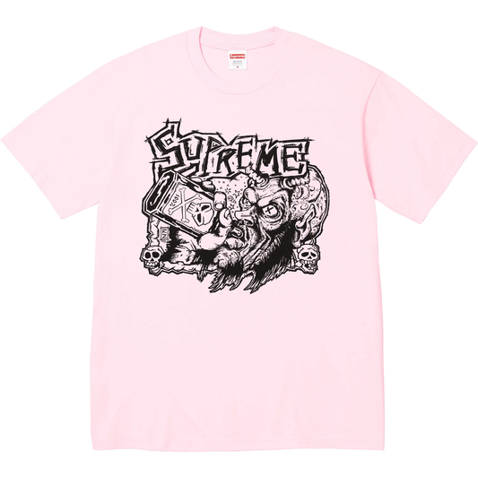 Supreme Fuckin Blowout Light Pink Tee