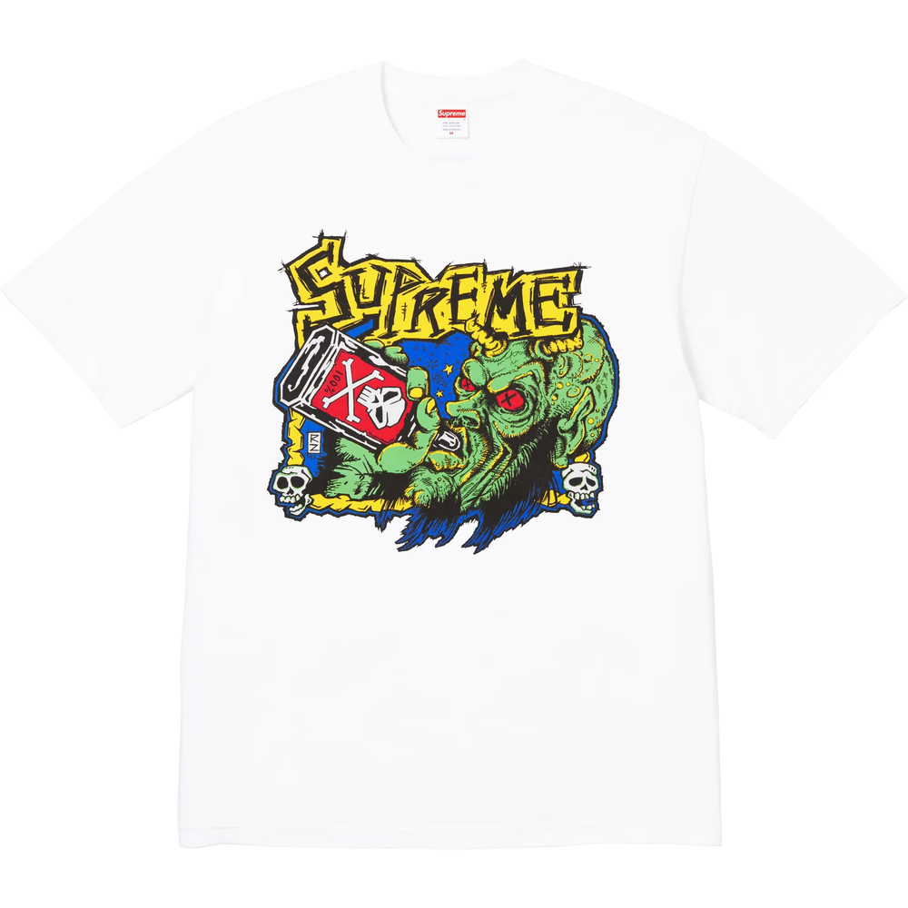 Supreme Fuckin Blowout White Tee