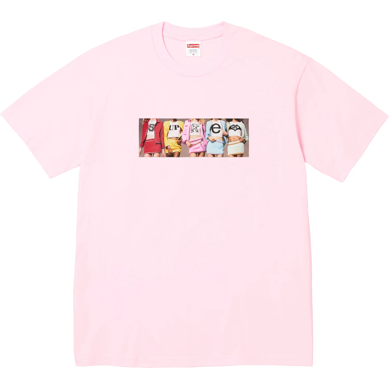 Supreme Girls Light Pink Tee – WyCo Vintage Broadway