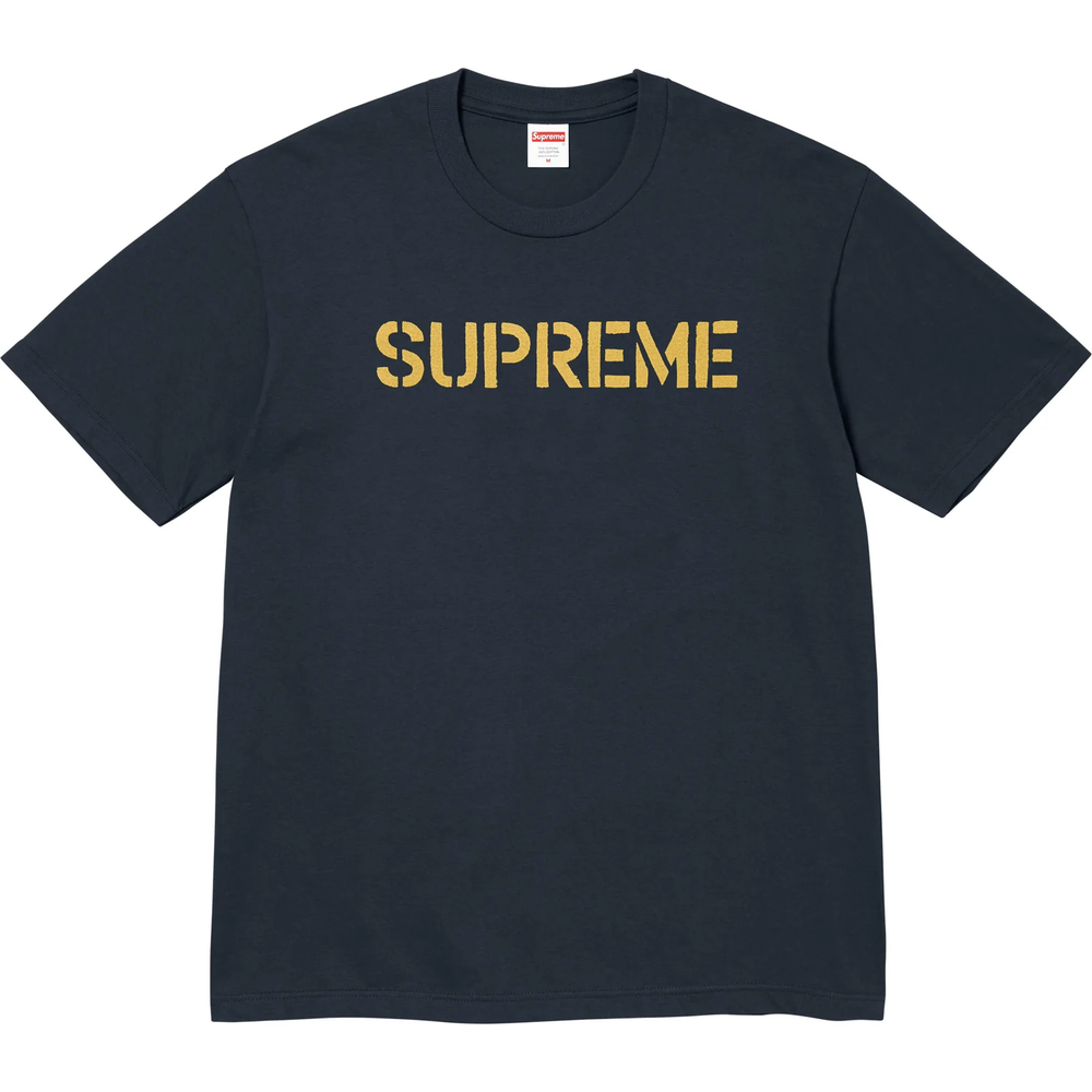Supreme Hard Navy Tee