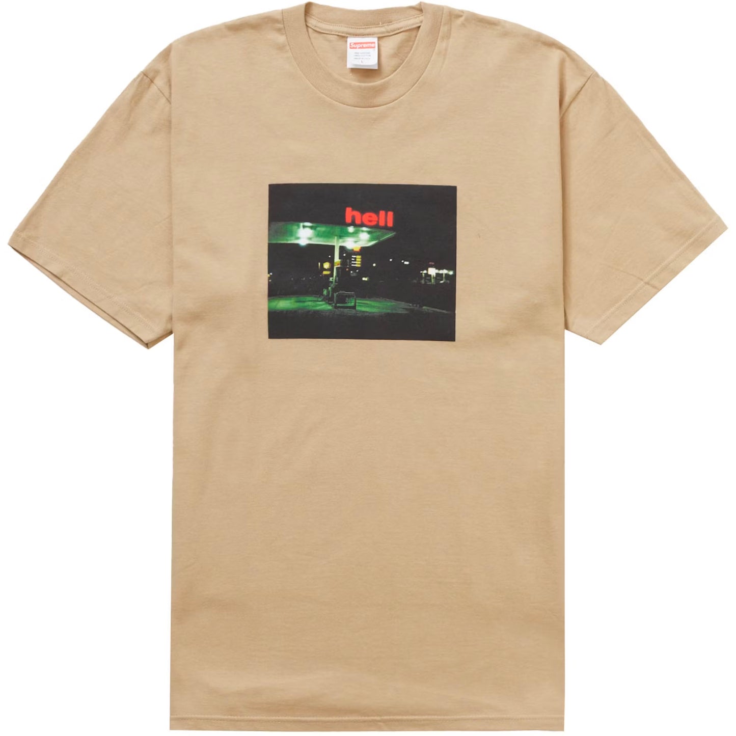 Supreme Hell Khaki Tee