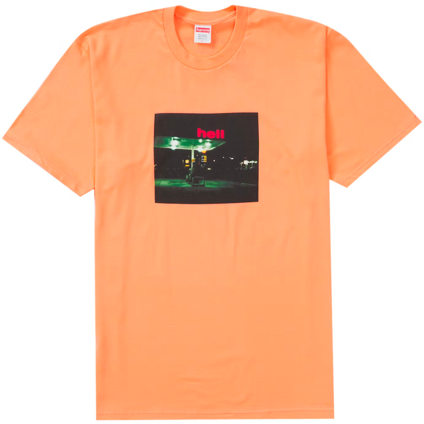 Supreme peach deals shirt