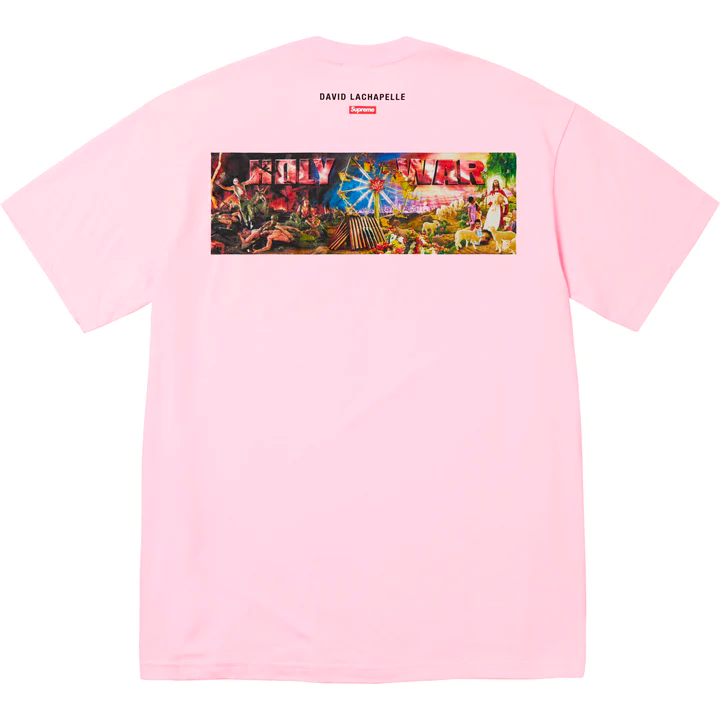 Supreme Holy War Light Pink Tee