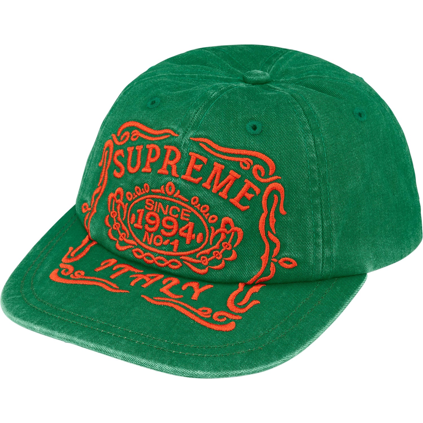 Supreme Italy Green 6-Panel Hat