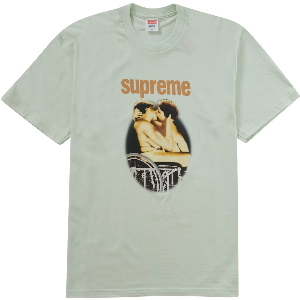 Supreme Kiss Pale Green Tee