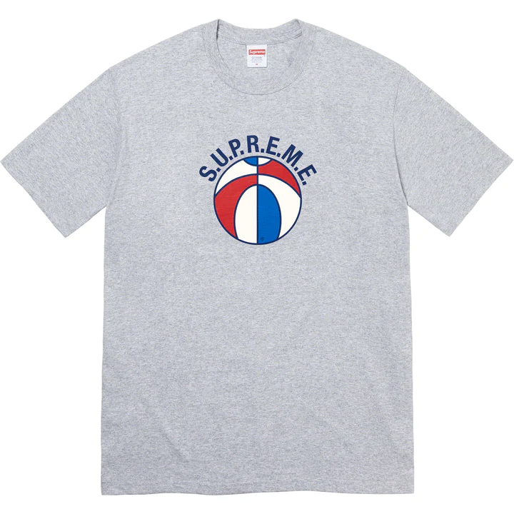 Supreme League Heather Grey Tee