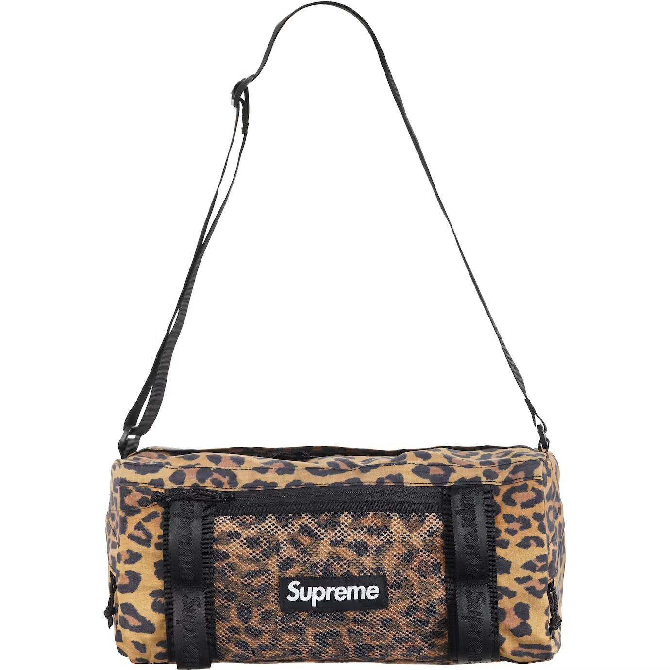 Supreme Leopard Mini Duffle Bag