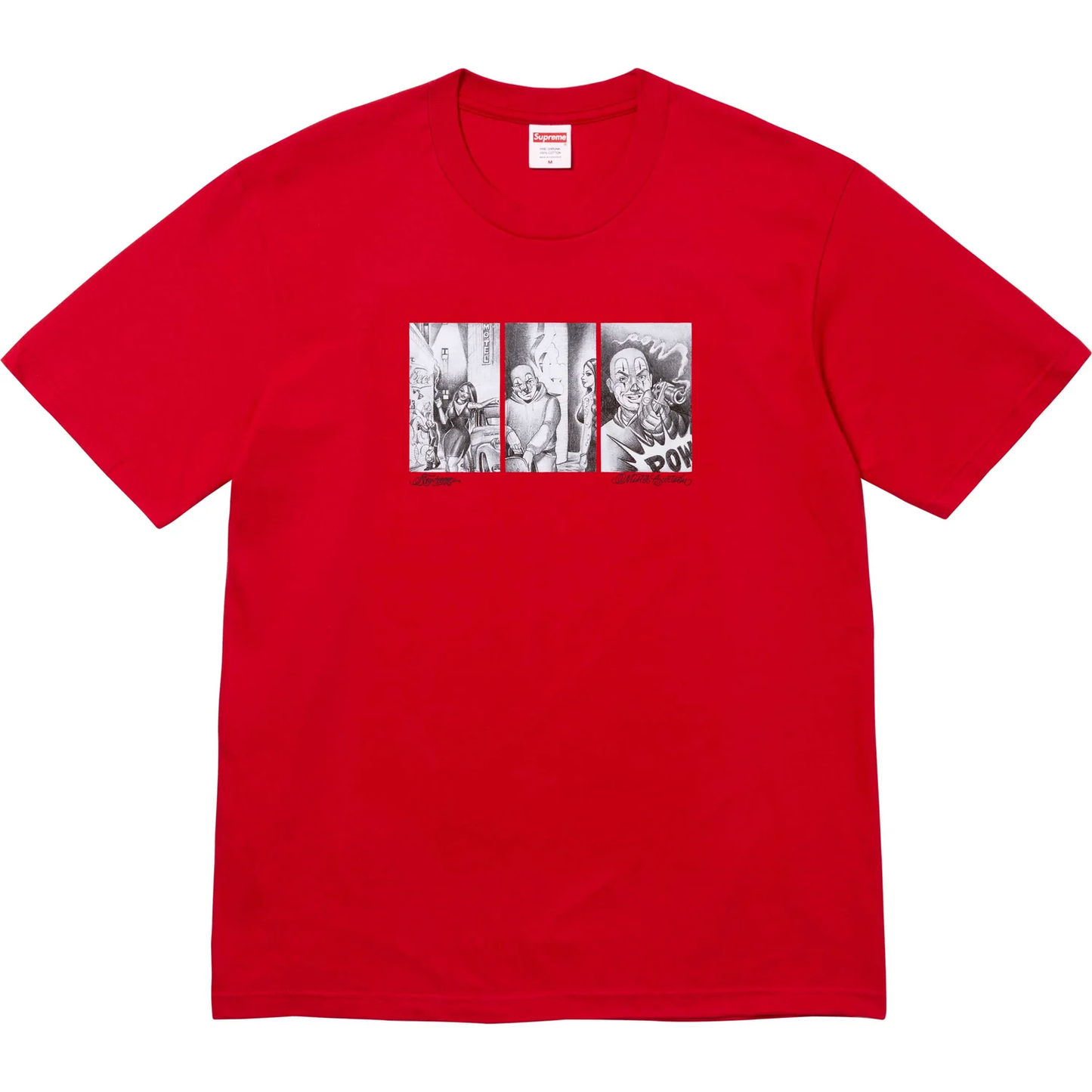 Supreme Mister Cartoon Red Tee