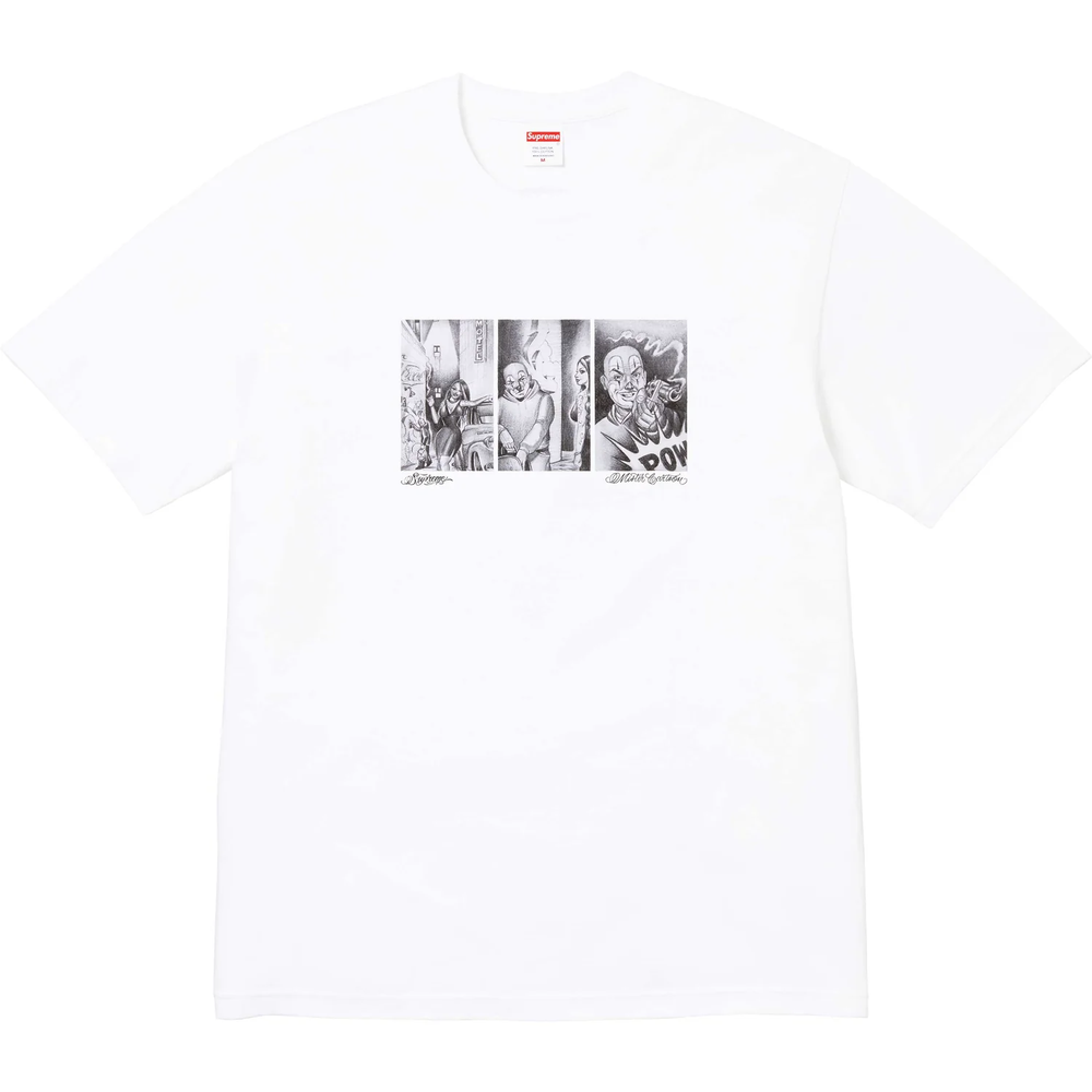 Supreme Mister Cartoon White Tee