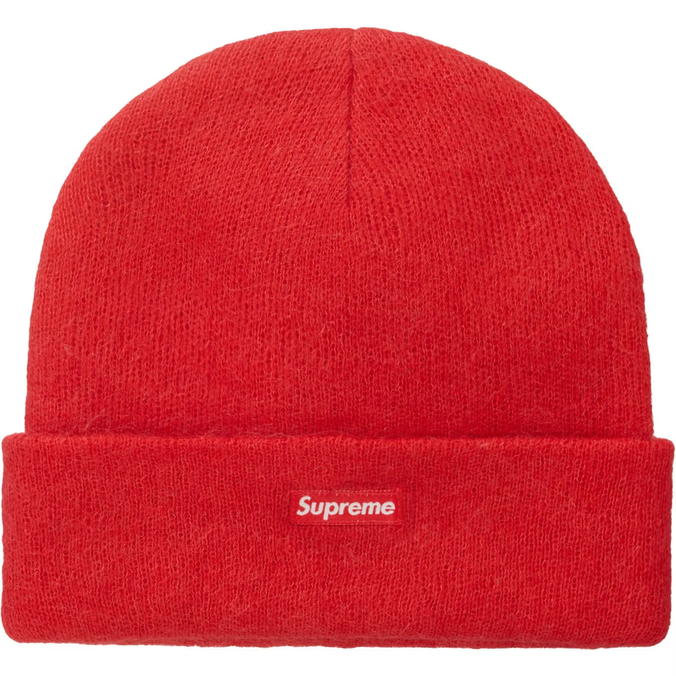 Supreme Mohair Red Beanie