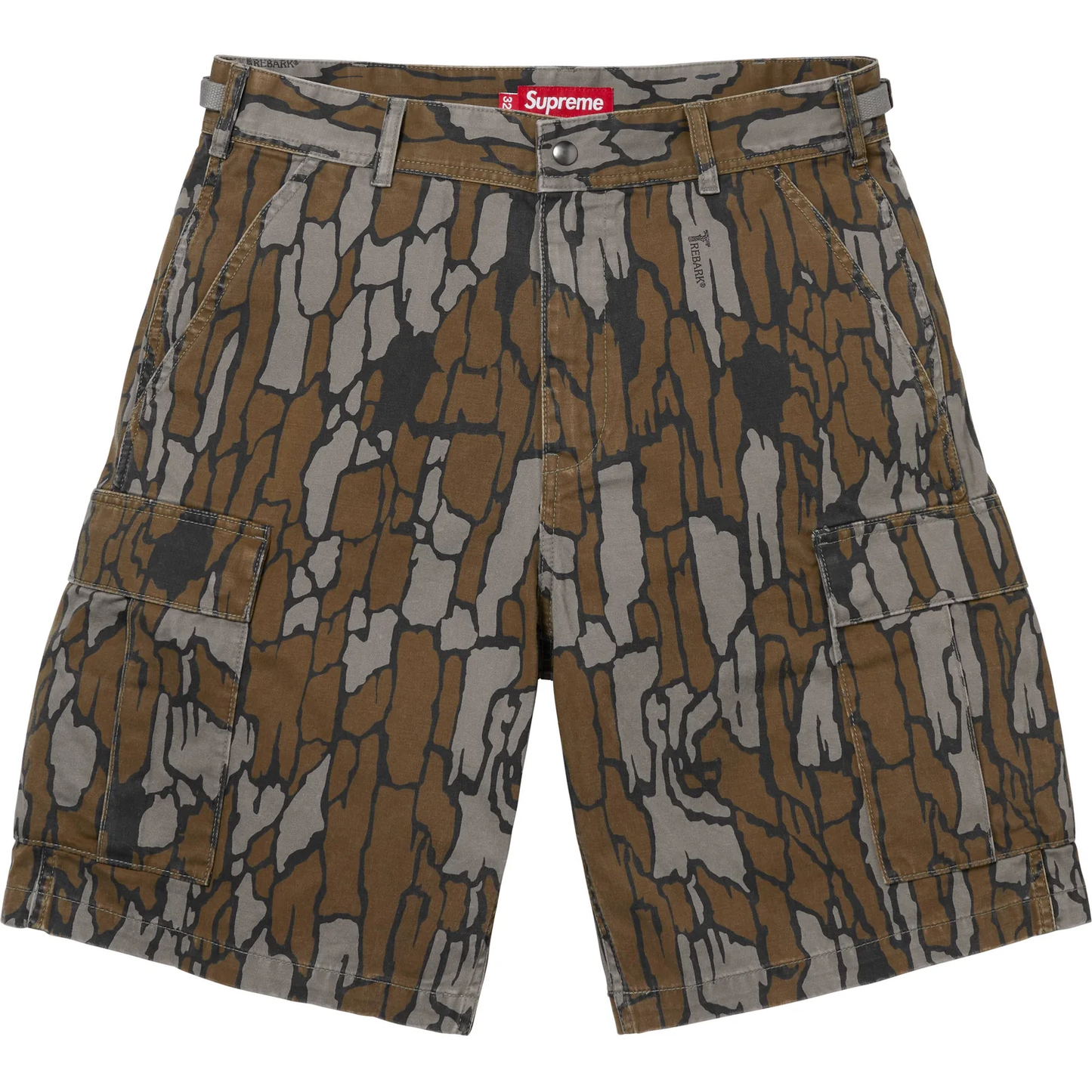 Supreme Mossy Oak Trebark Camo Cargo Shorts