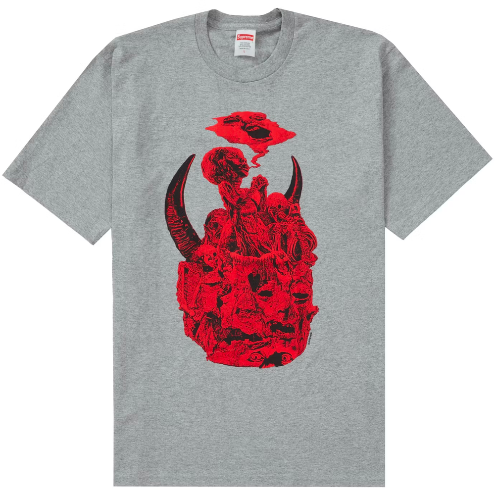 Supreme Mutants Heather Grey Tee