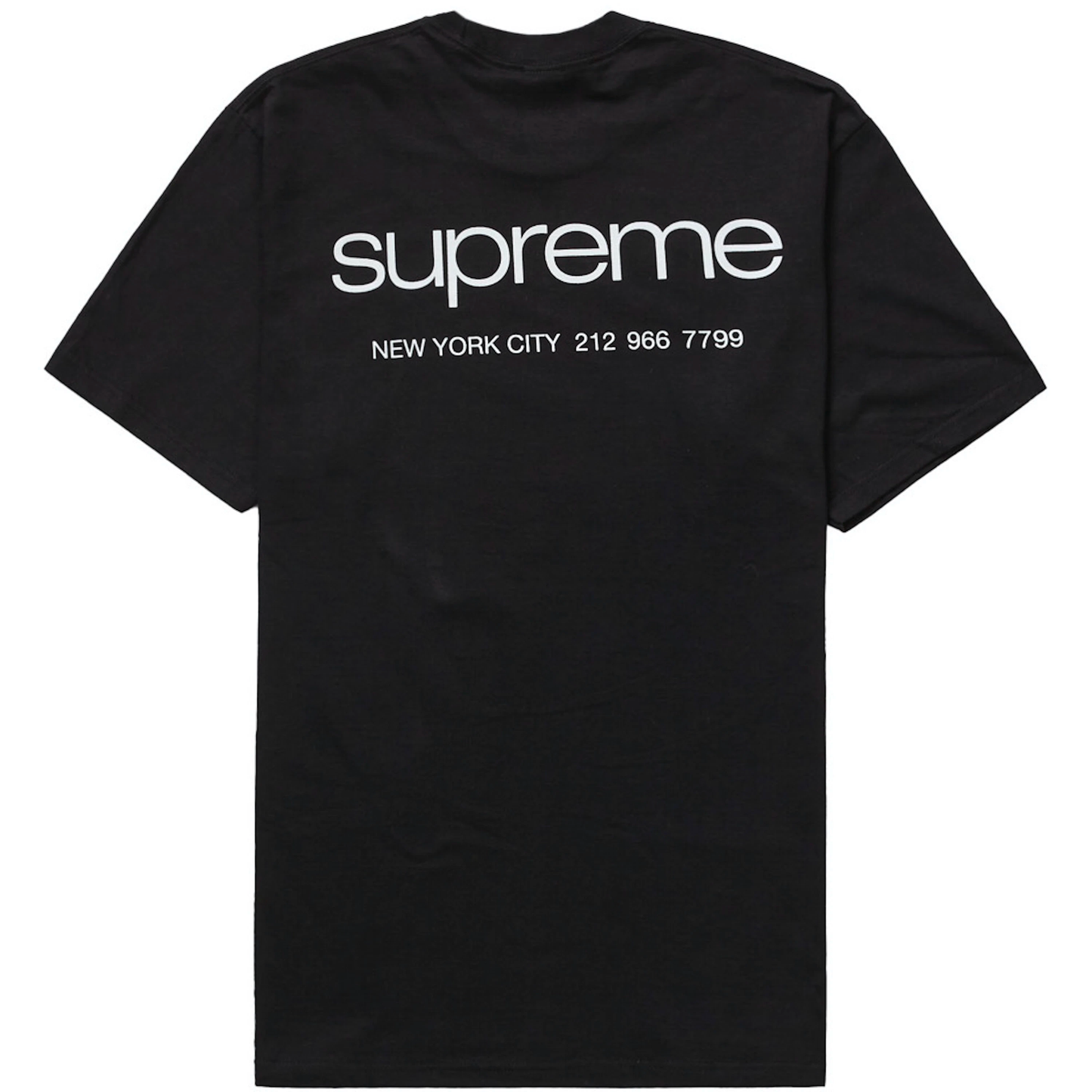 Supreme NYC Black Tee