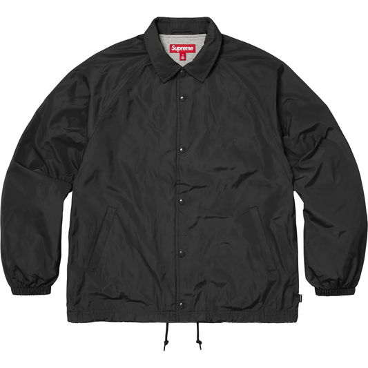 Supreme Old English Arc Black Coaches Jacket