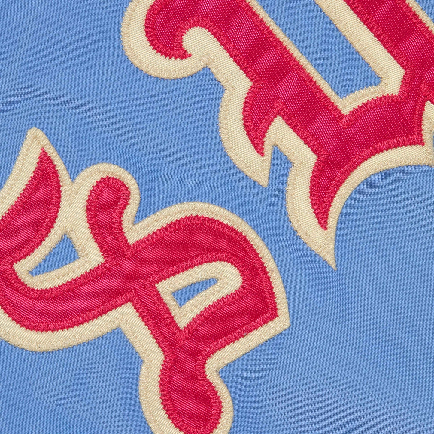 Supreme Old English Arc Light Blue Coaches Jacket