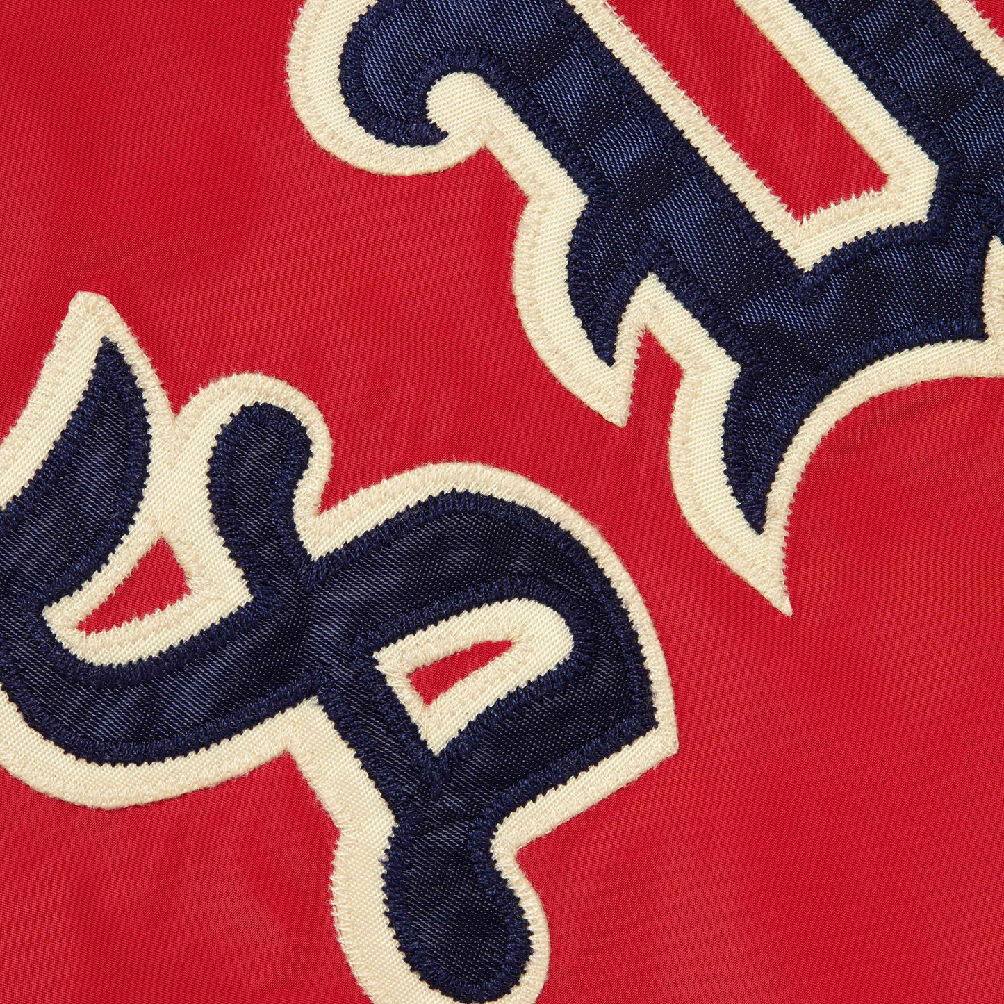 Supreme Old English Arc Red Coaches Jacket