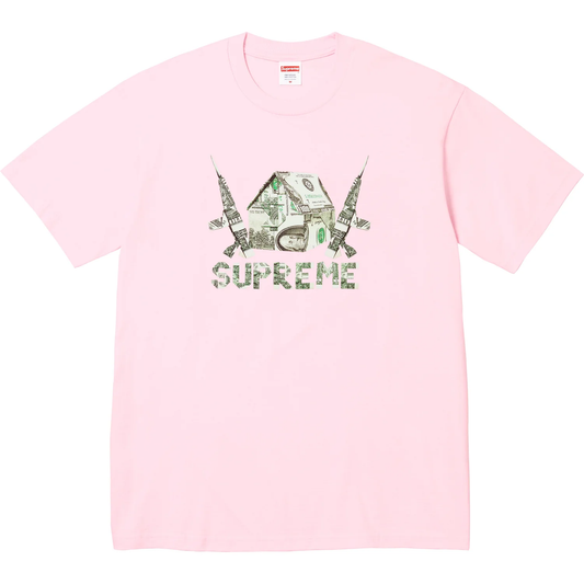 Supreme Origami Light Pink Tee