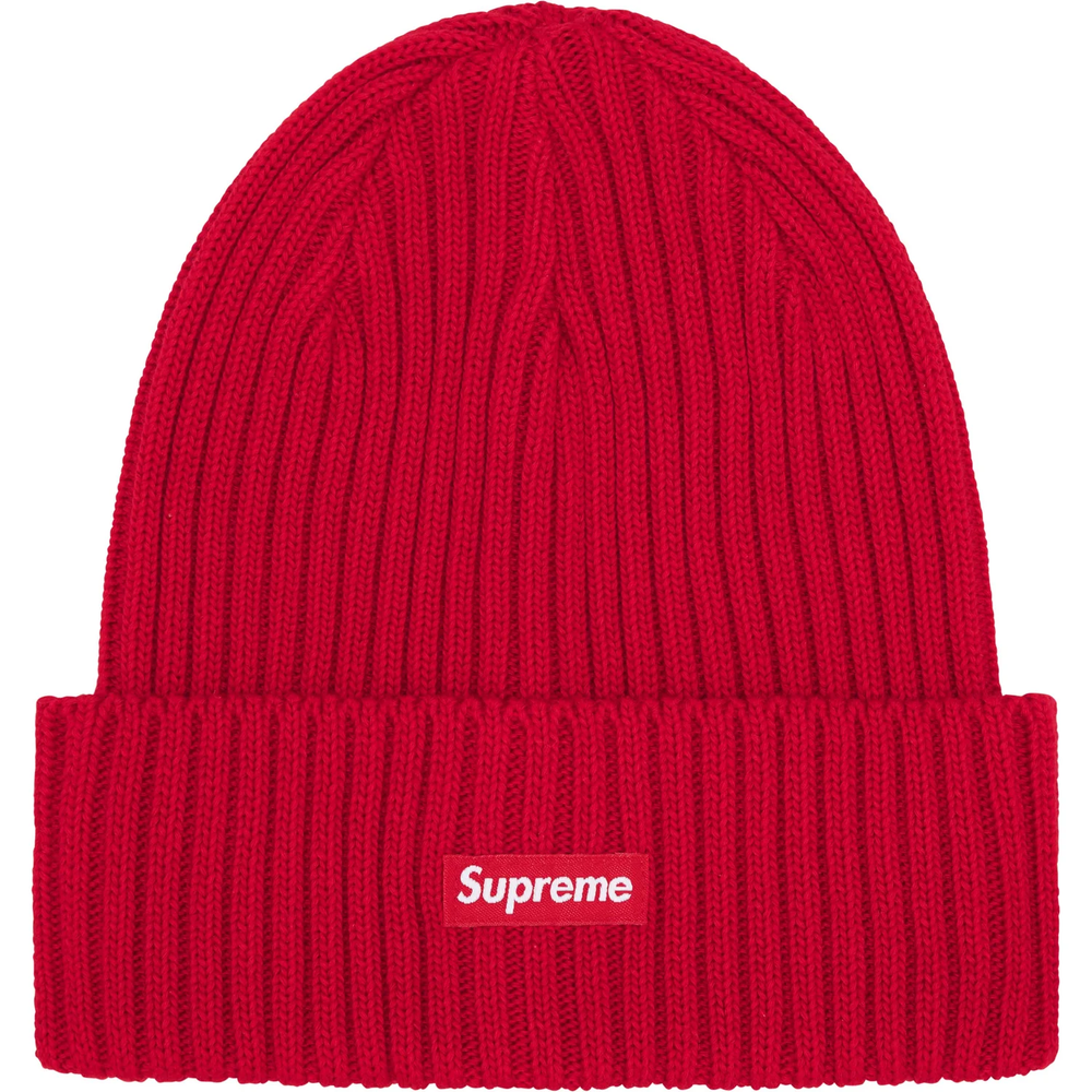 Supreme Overdyed Red Beanie