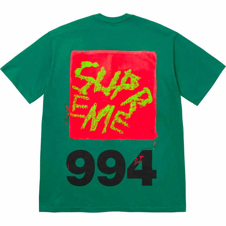 Supreme Paint Light Pine Tee