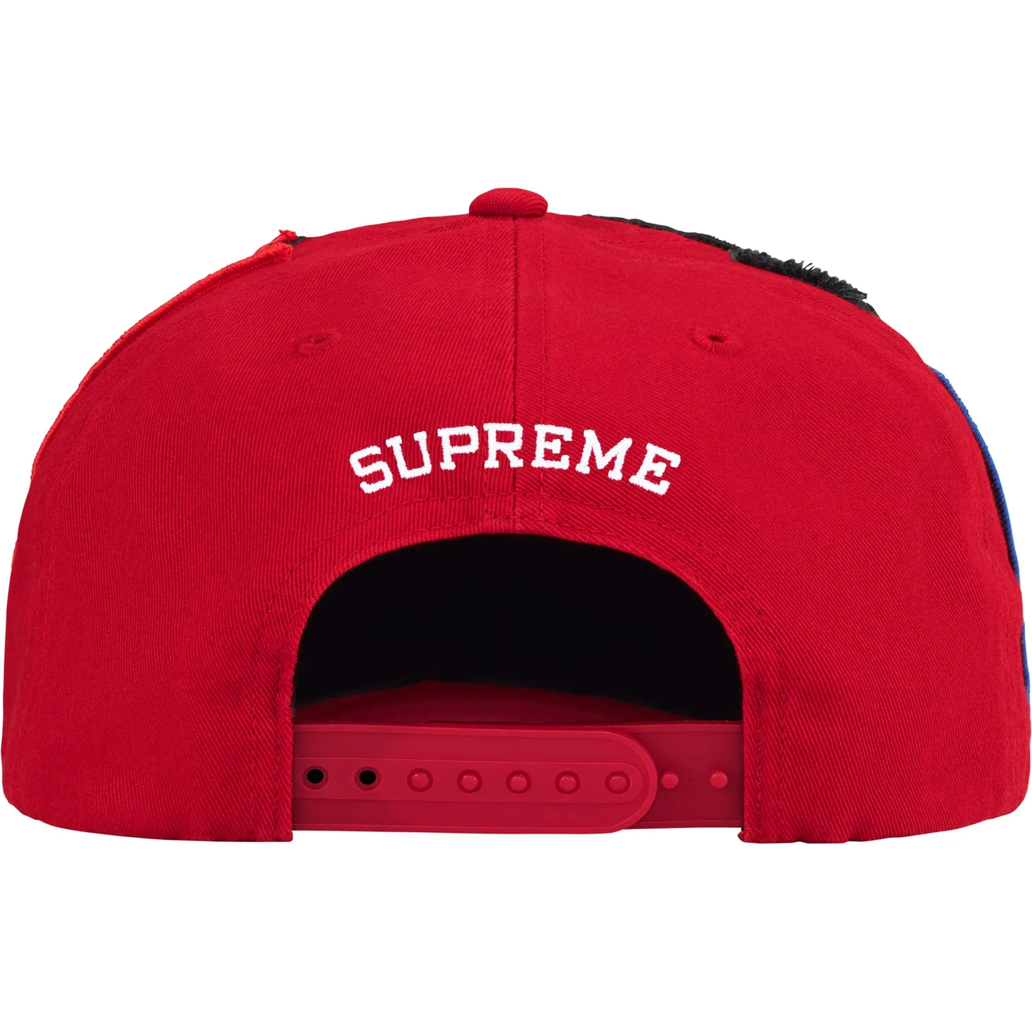 Supreme Patches Red 6-Panel Hat