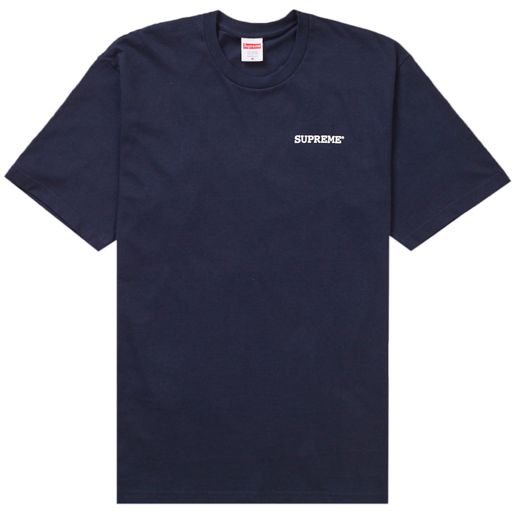 Supreme Patchwork Navy Tee