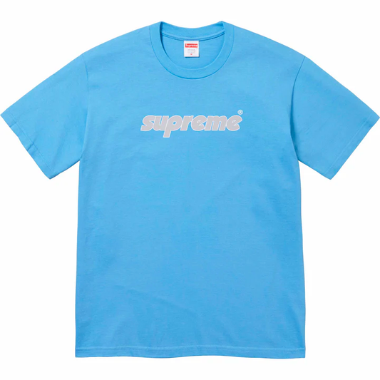 Supreme Pinline Bright Blue Tee