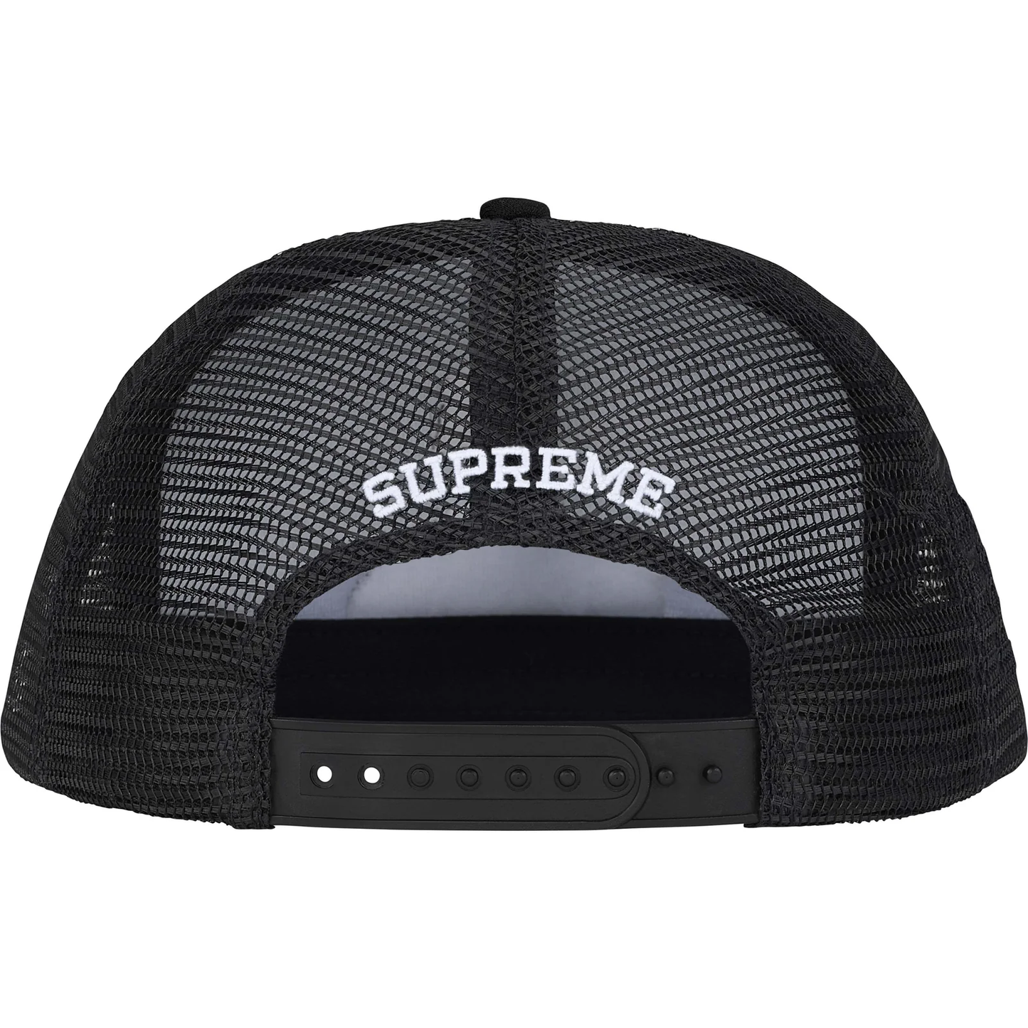 Supreme Pinup Mesh Back Black 5-Panel Hat