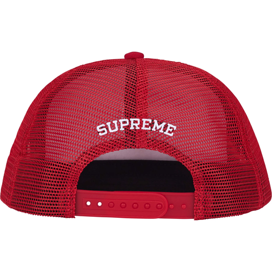 Supreme Pinup Mesh Back Red 5-Panel Hat