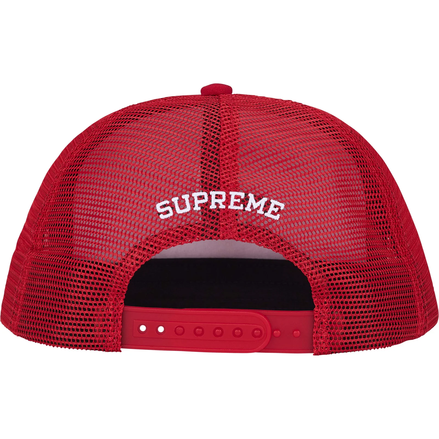Supreme Pinup Mesh Back Red 5-Panel Hat