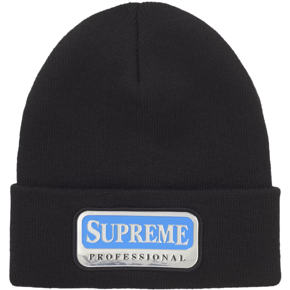 Supreme Proffessional Black Beanie