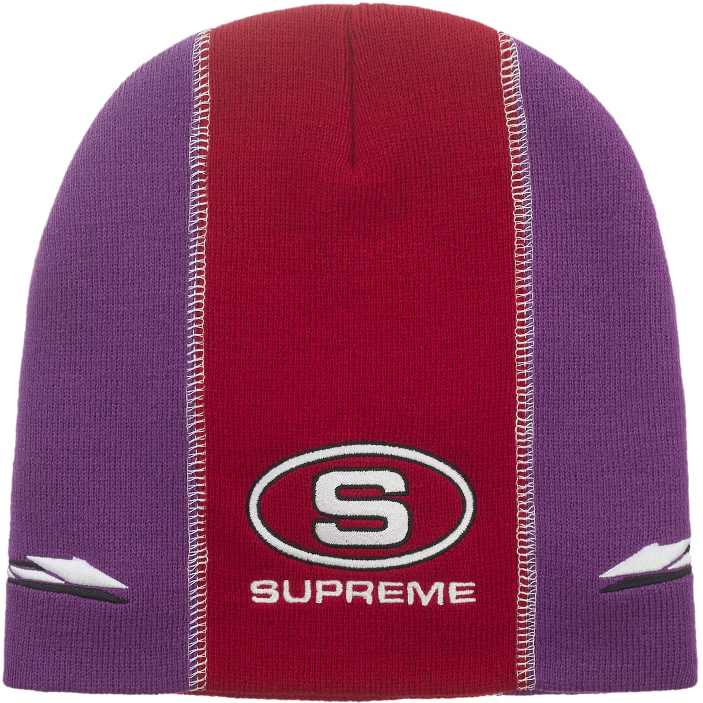 Supreme Racing Panel Red/Purple Beanie