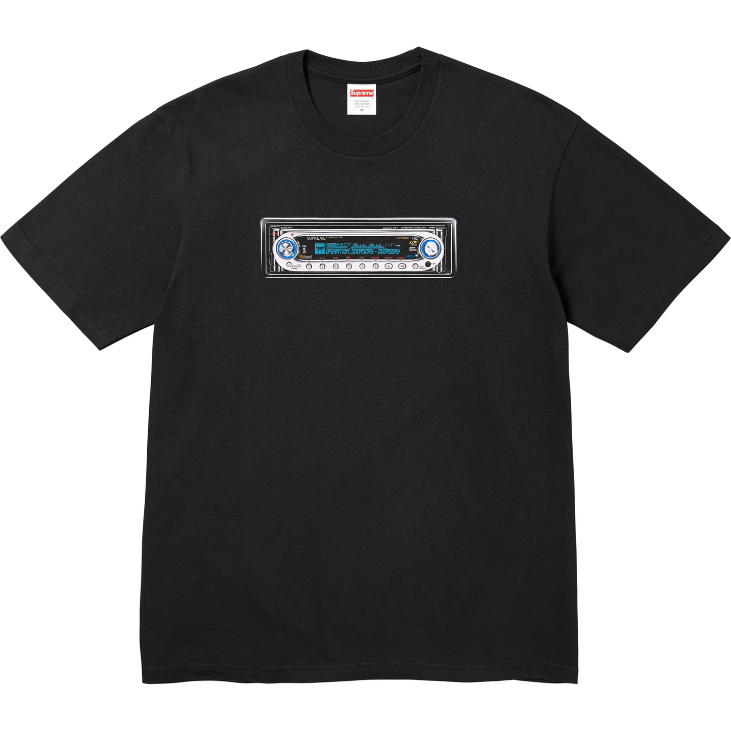 Supreme Receiver Black Tee