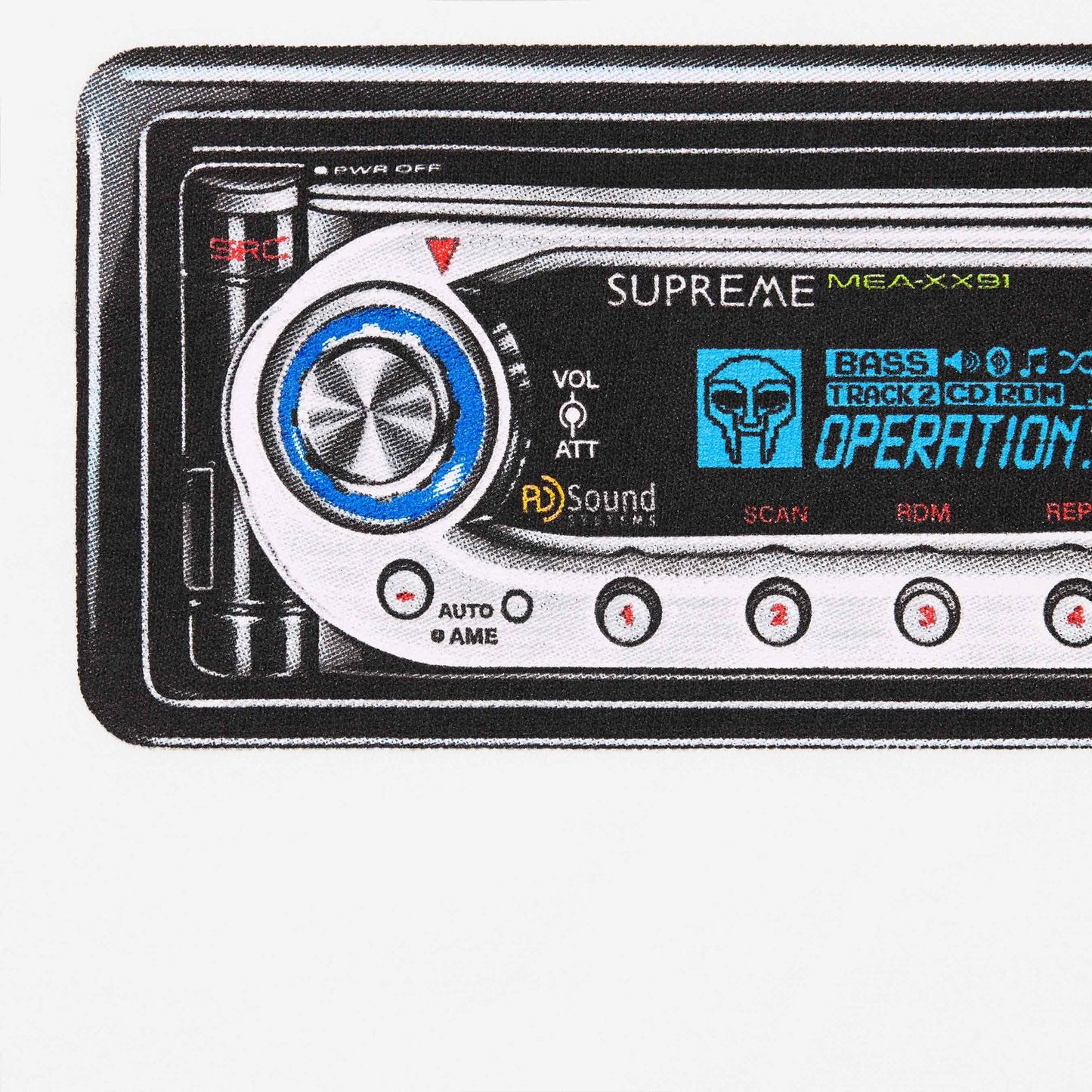 Supreme Receiver White Tee